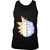 Rick And Morty Half Face Colors Women's Tank Top