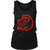 The Panther King Red Power Women's Tank Top