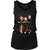 Upsiide Down Freddy Krueger Jason Voorhees And Michael Myers Halloween Women's Tank Top