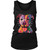 Pitbull Multi Color Dog Women's Tank Top