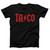 Taco Acdc Style Man's T-Shirt Tee