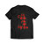 Disney Mickey Mouse Christmas Plaid Silhouette Fill Men's T-Shirt Tee