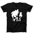 Shazam Shilouette Man's T-Shirt Tee