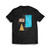 Abstract Line Art Mens T-Shirt Tee