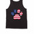 Dog Paw Usa Flag Merica Tank Top