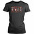 Kiss Band Logo Face Womens T-Shirt Tee