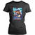 Bill and Ted Cartoon Telephone Booth Womens T-Shirt Tee