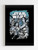 The Force The Mandalorian Retro Poster