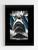 Jaws Blue Stripe Logo Poster