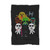 Cute Kawaii Style Villains Graphic Blanket