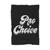 Pro Choice Logo Art Blanket