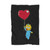 The Simpsons Maggie Heart Balloon Blanket