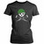 Jackass Military Helmet Skull Womens T-Shirt Tee