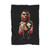 Mike Tyson Iconic Boxer Champion Belt Fighter Boxing Gloves Cartoon Big Head Blanket