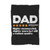 5 Star Dad Fathers Day Blanket