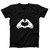 Mickey Mouse Hands Heart Love Man's T-Shirt Tee