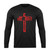 Jesus Cross Christian Long Sleeve T-Shirt Tee