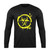 Biohazard Distressed Long Sleeve T-Shirt Tee