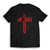 Jesus Cross Christian Mens T-Shirt Tee