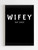 Wifey Est 2022 Poster