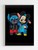 Mickey Mouse With Stitch Poster