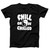 Chill Or Be Chilled Tie Dye Man's T-Shirt Tee