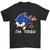 Sonic Tired Man's T-Shirt Tee