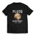 Planet Pluto Never Forget Astronomy Science Logo Art Mens T-Shirt Tee