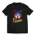 Puerto Rican Queen Lips Puerto Rico Flag Mens T-Shirt Tee