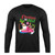 Christmas In July Santa Flamingo Floater Long Sleeve T-Shirt Tee