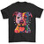 Pitbull Multi Color Dog Man's T-Shirt Tee