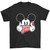 Mickey Mouse Thug Life Gangster Middle Finger Man's T-Shirt Tee