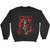 Retro Red Graphic Kiss Band Rock Heavy Metal Sweatshirt Sweater