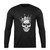 Skeleton Skull King Long Sleeve T-Shirt Tee