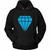 Diamond Hands To The Moon Wallstreetbets Funny Unisex Hoodie