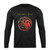 Game Of Thrones House Of The Dragon Logo Art Long Sleeve T-Shirt Tee