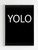 Yolo You Only Live Once Poster