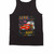 Disney Pixar Cars Lightning Mcqueen Palm Tree Sunset Tank Top