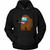 Among Us Imposter Brown Unisex Hoodie