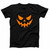 Pumpkin Face Halloween Dark Man's T-Shirt Tee