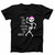 Halloween Skeleton Party Costume Man's T-Shirt Tee