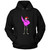 Dabbing Flamingo Christmas Unisex Hoodie