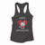 Happy Valentines Day Cute Dog And Heart Women Racerback Tank Tops