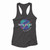 Nasa Flat Earth Logo Art Women Racerback Tank Tops