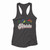 Pride Flowers Logo Women Racerback Tank Tops