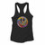 Acid Dripping Smiley Face Tie Dye House Rave Music Women Racerback Tank Tops