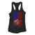 American Horror Story Usa Flag Art Ahs 1984 Women Racerback Tank Tops