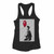 Bruno Mars With Red Ballon Word Women Racerback Tank Tops