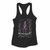Creepy Slender Man In Woods Poster Women Racerback Tank Tops