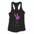 Dabbing Flamingo Christmas Women Racerback Tank Tops